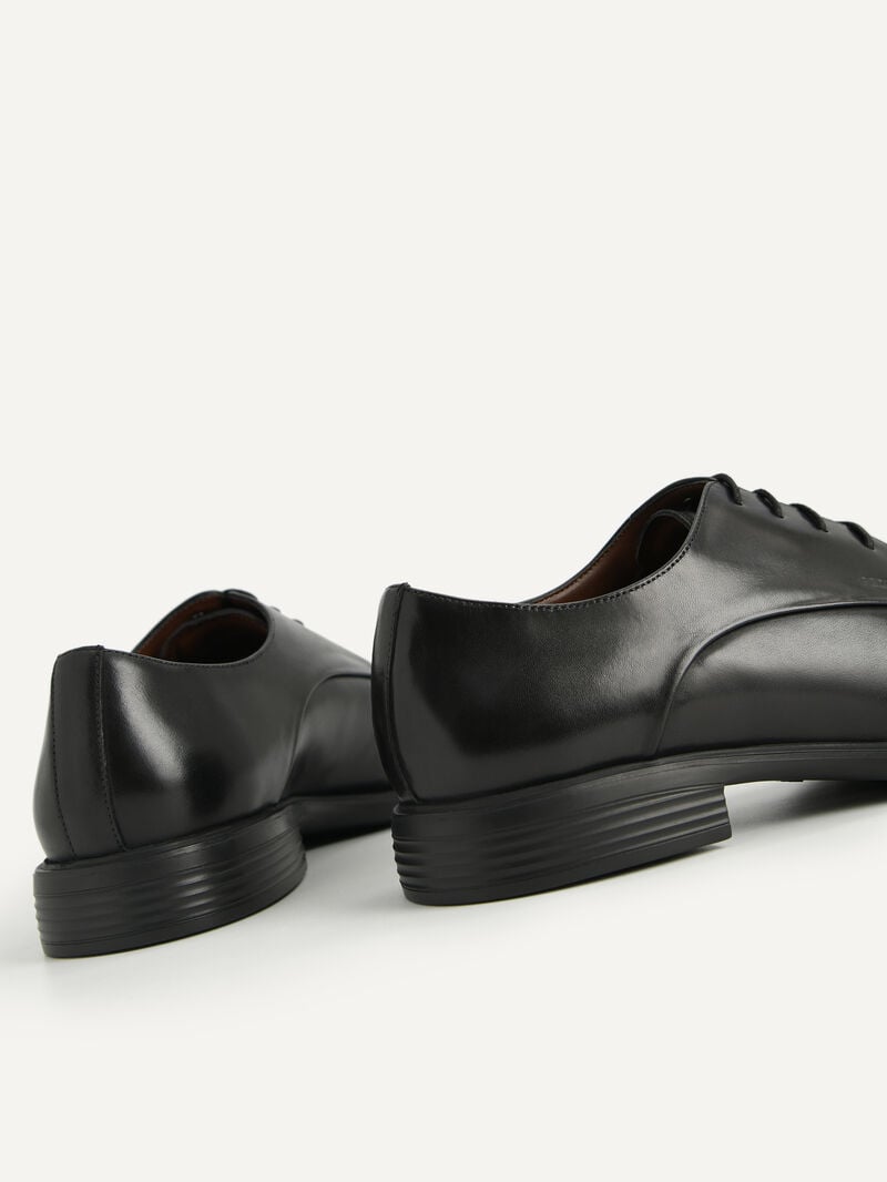 Pedro Altitude Leather Toe Shoes Men Derby Shoes Black | Q9Q-2805