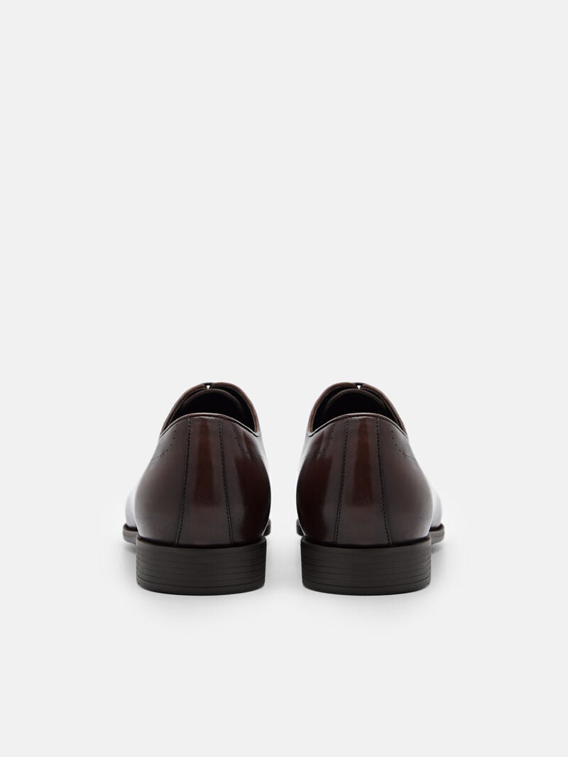 Pedro Altitude Lightweight Leather Men Oxford Shoes Brown | Q9Q-2790