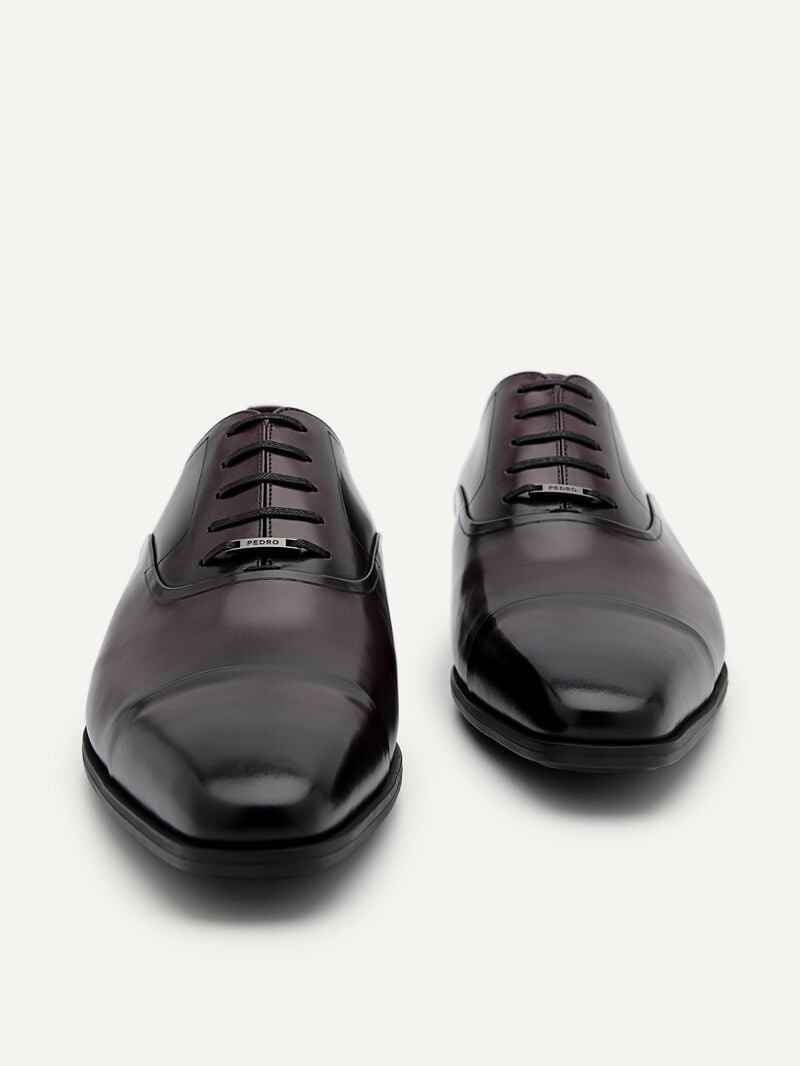 Pedro Altitude Lightweight Men Oxford Shoes Dark Brown | Q9Q-2804
