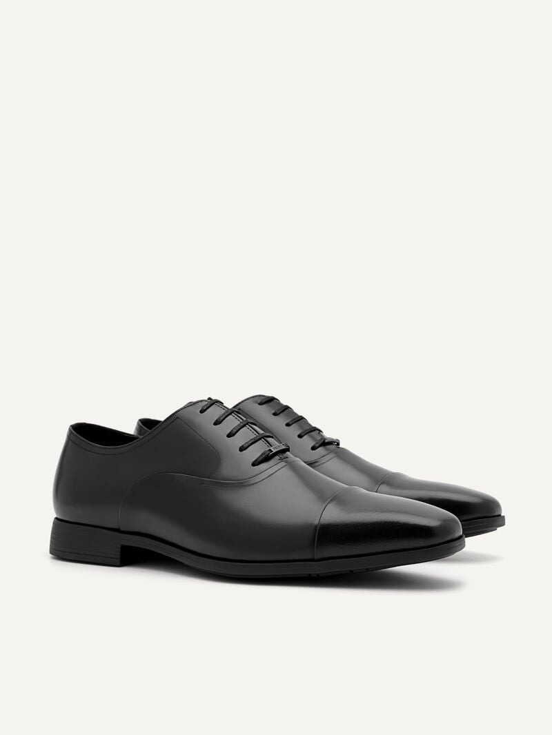 Pedro Altitude Lightweight Men Oxford Shoes Black | Q9Q-2803