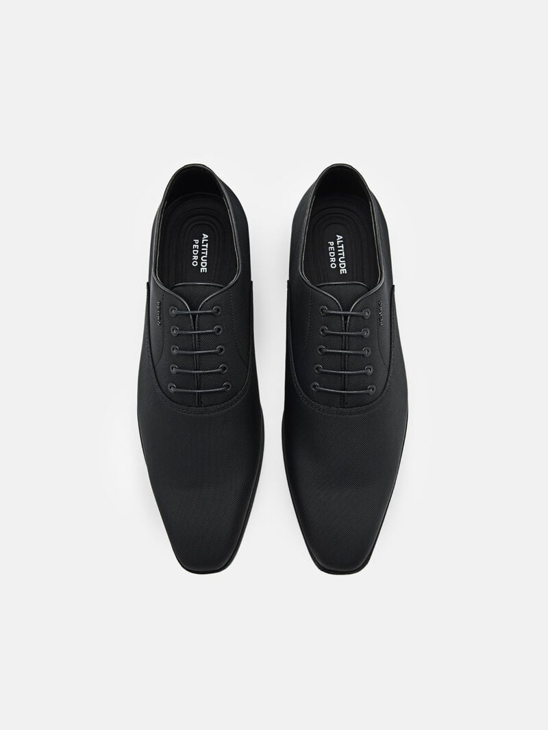 Pedro Altitude Lightweight Nylon Men Oxford Shoes Black | Q9Q-2774