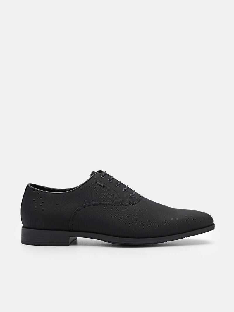 Pedro Altitude Lightweight Nylon Men Oxford Shoes Black | Q9Q-2774