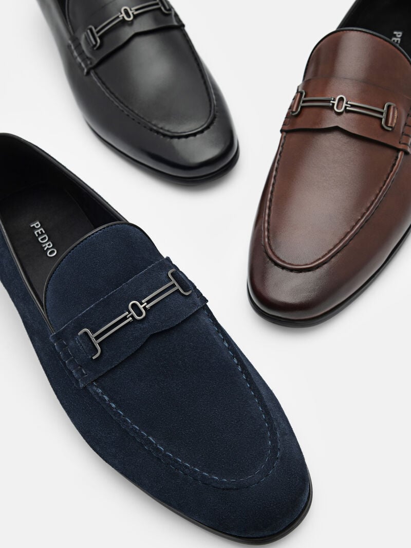 Pedro Anthony Leather Men Loafers Brown | Q9Q-2771