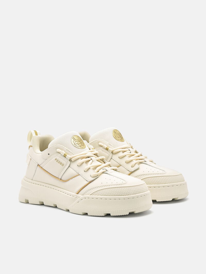 Pedro Arc Court Women Sneakers Chalk | Q9Q-1930