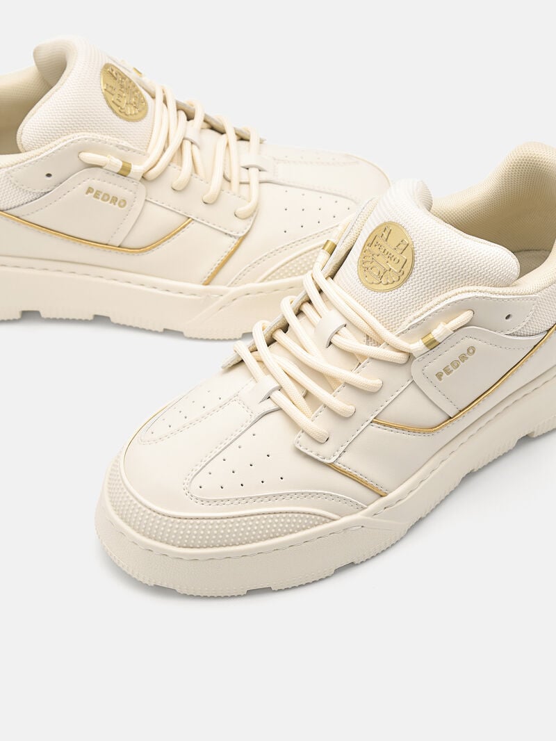 Pedro Arc Court Women Sneakers Chalk | Q9Q-1930