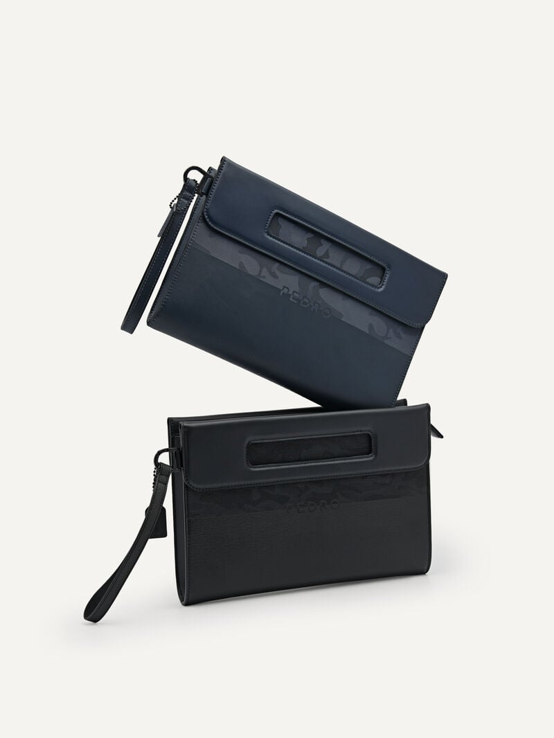 Pedro Asbel Bags Men Clutches Black | Q9Q-1298