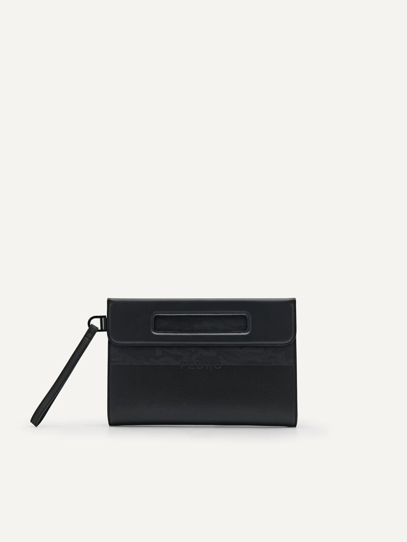 Pedro Asbel Bags Men Clutches Black | Q9Q-1298