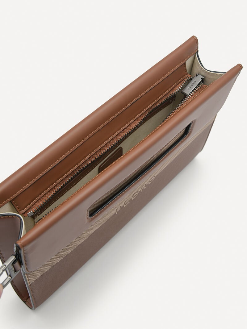 Pedro Asbel Bags Men Clutches Cognac | Q9Q-1299