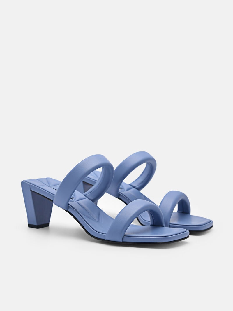 Pedro Aster Women Heel Sandals Blue | Q9Q-1499