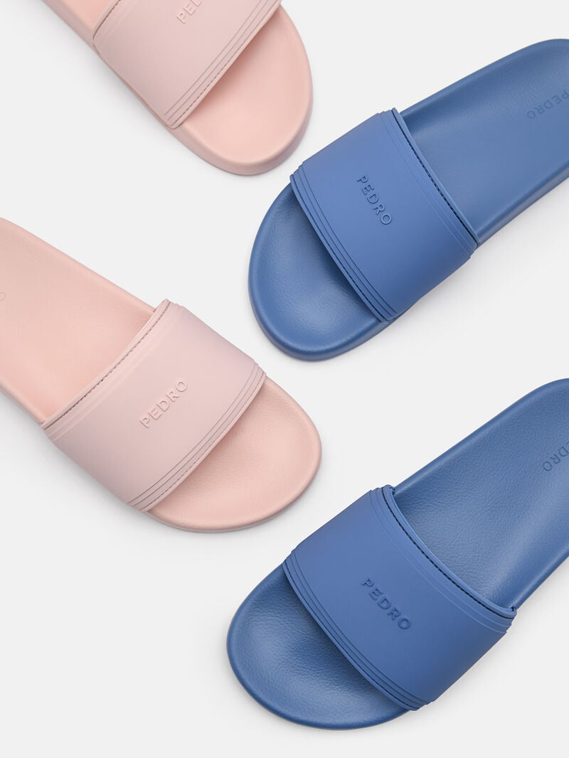 Pedro Billie Casual Slides Women Flats Blush | Q9Q-2706