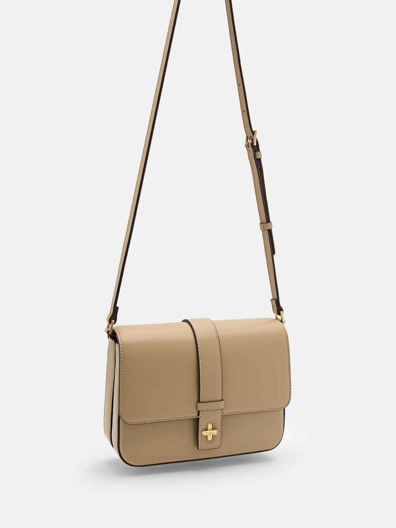 Pedro Brie Bags Women Shoulder Bags Sand | Q9Q-1297