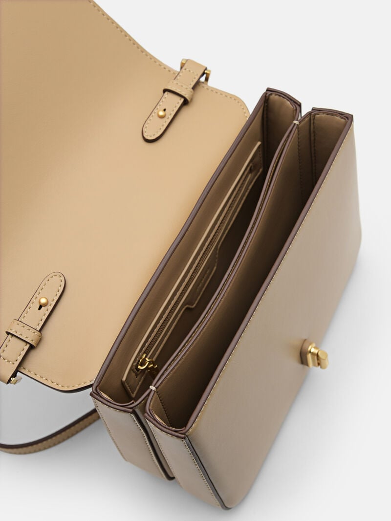 Pedro Brie Bags Women Shoulder Bags Sand | Q9Q-1297
