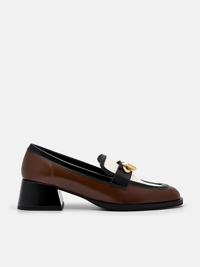 Pedro Brie Leather Loafers Women Low Heels Multi | Q9Q-1493