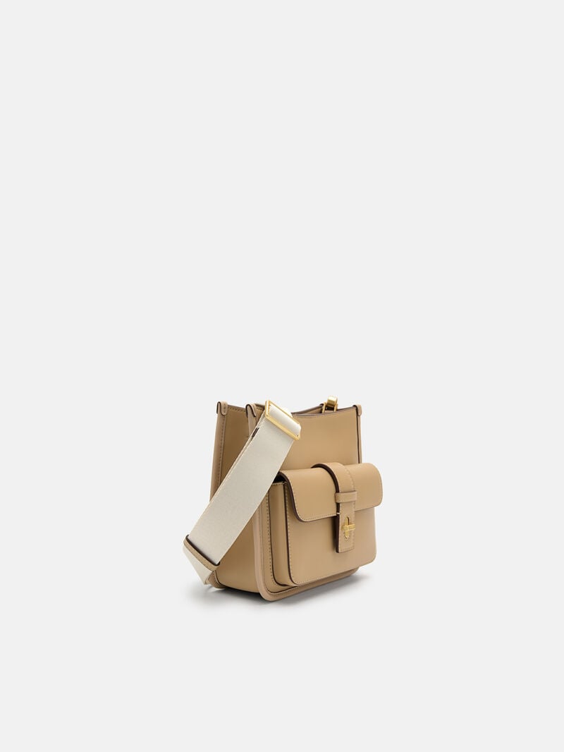 Pedro Brie Squared Bags Women Shoulder Bags Sand | Q9Q-1294