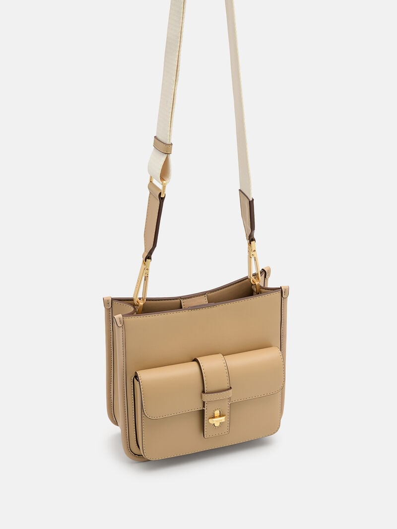 Pedro Brie Squared Bags Women Shoulder Bags Sand | Q9Q-1294