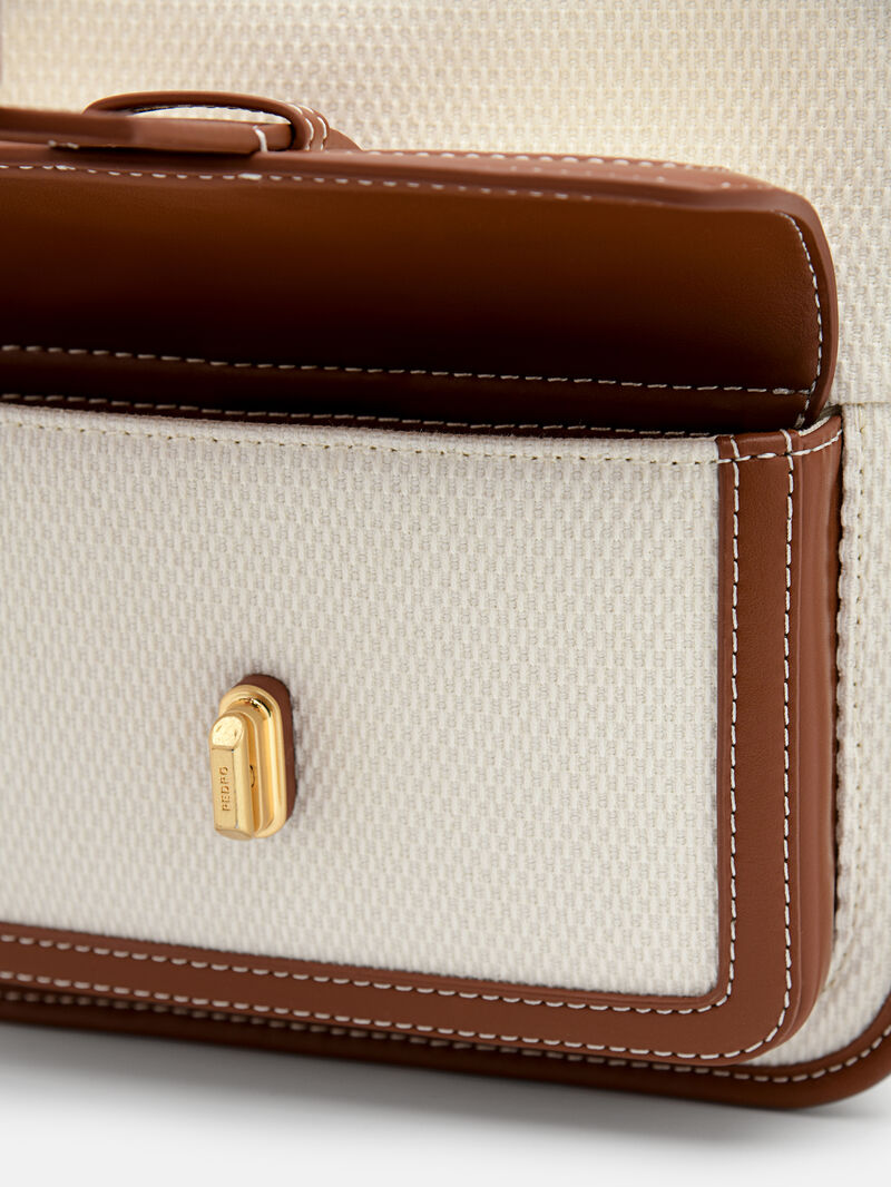 Pedro Brie Squared Bags Women Shoulder Bags Cognac | Q9Q-1293