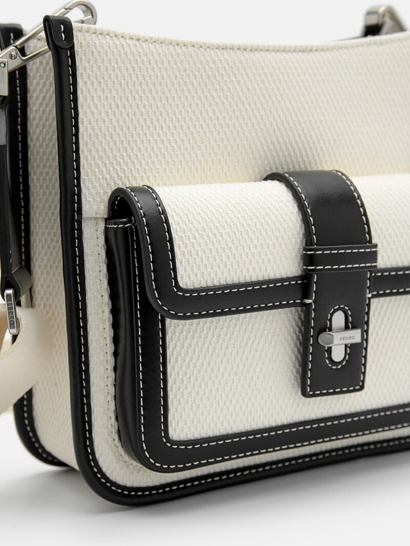 Pedro Brie Squared Bags Women Shoulder Bags Black | Q9Q-1292