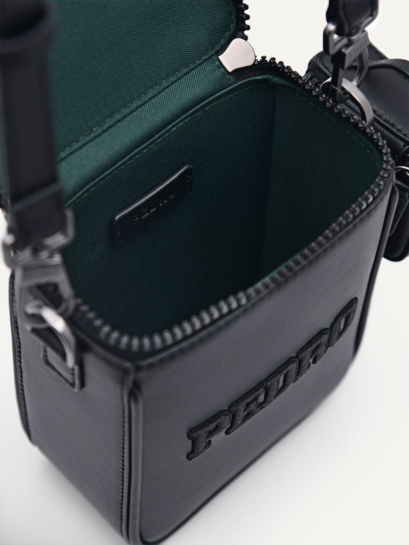 Pedro Cadet Mini Bags Men Sling Bags Black | Q9Q-1290
