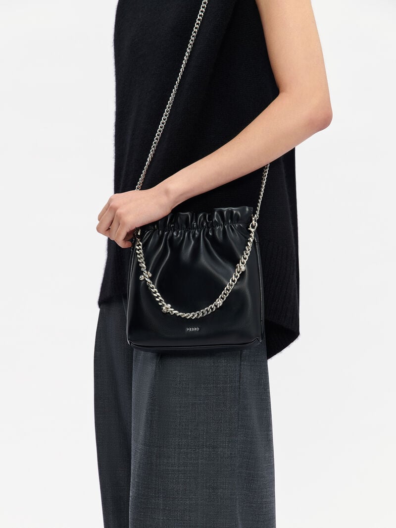 Pedro Cami Bags Women Shoulder Bags Black | Q9Q-1283