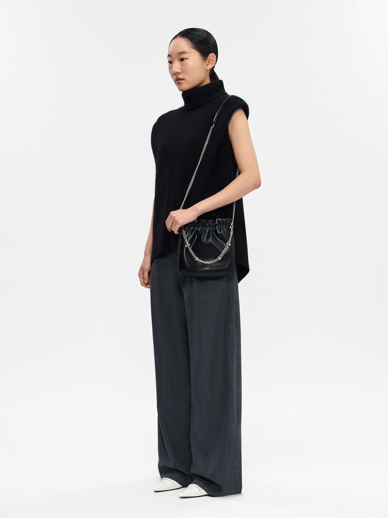 Pedro Cami Bags Women Shoulder Bags Black | Q9Q-1283