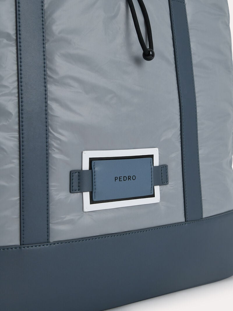 Pedro Casual Bags Men Totes Slate Blue | Q9Q-1279