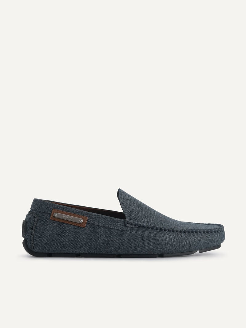 Pedro Casual Men Moccasins Navy | Q9Q-1891