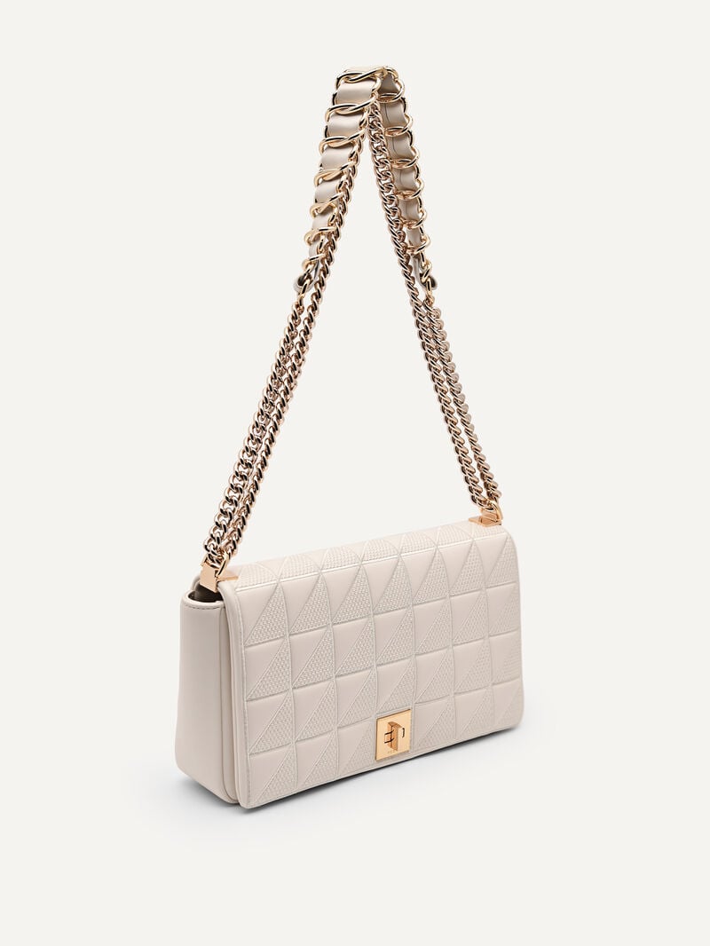 Pedro Celeste Bags Women Shoulder Bags Chalk | Q9Q-1276