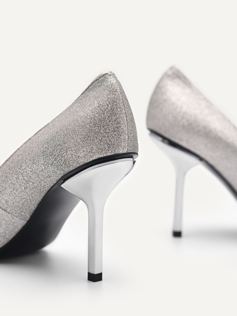 Pedro Celeste Women Pumps Silver | Q9Q-1486