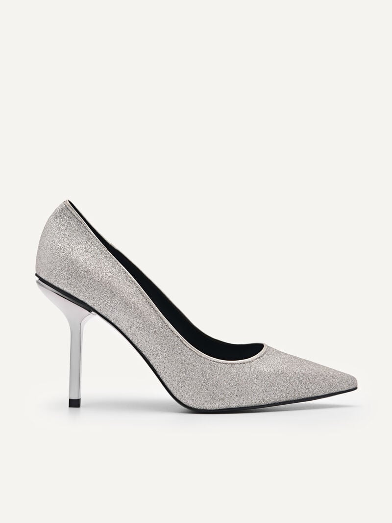 Pedro Celeste Women Pumps Silver | Q9Q-1486