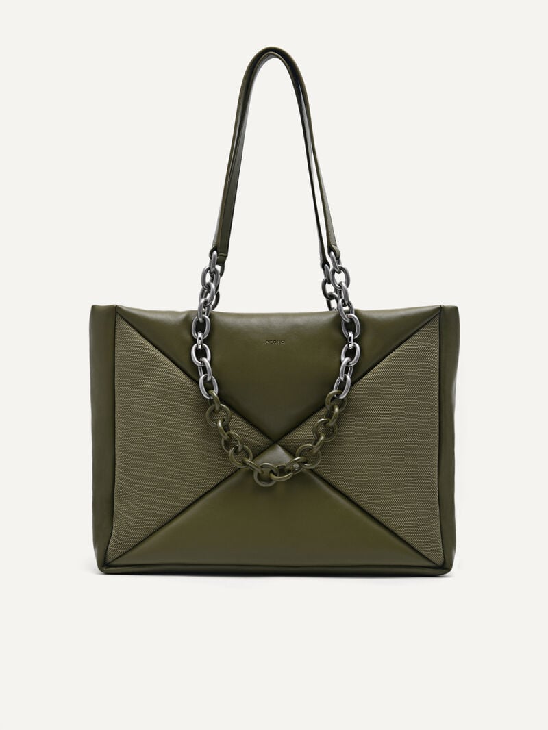 Pedro Charlotte Bags Women Totes Military Green | Q9Q-1274