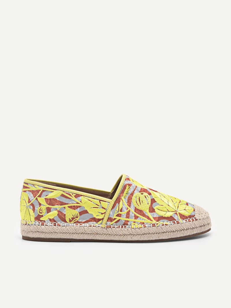 Pedro Corrin Espadrilles Women Flats Yellow | Q9Q-1878