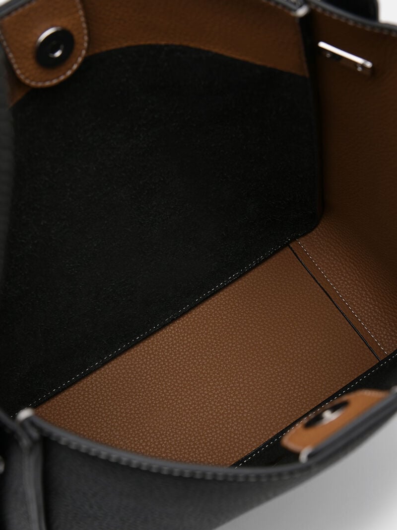 Pedro Demi Leather Bags Women Hobos Black | Q9Q-1265