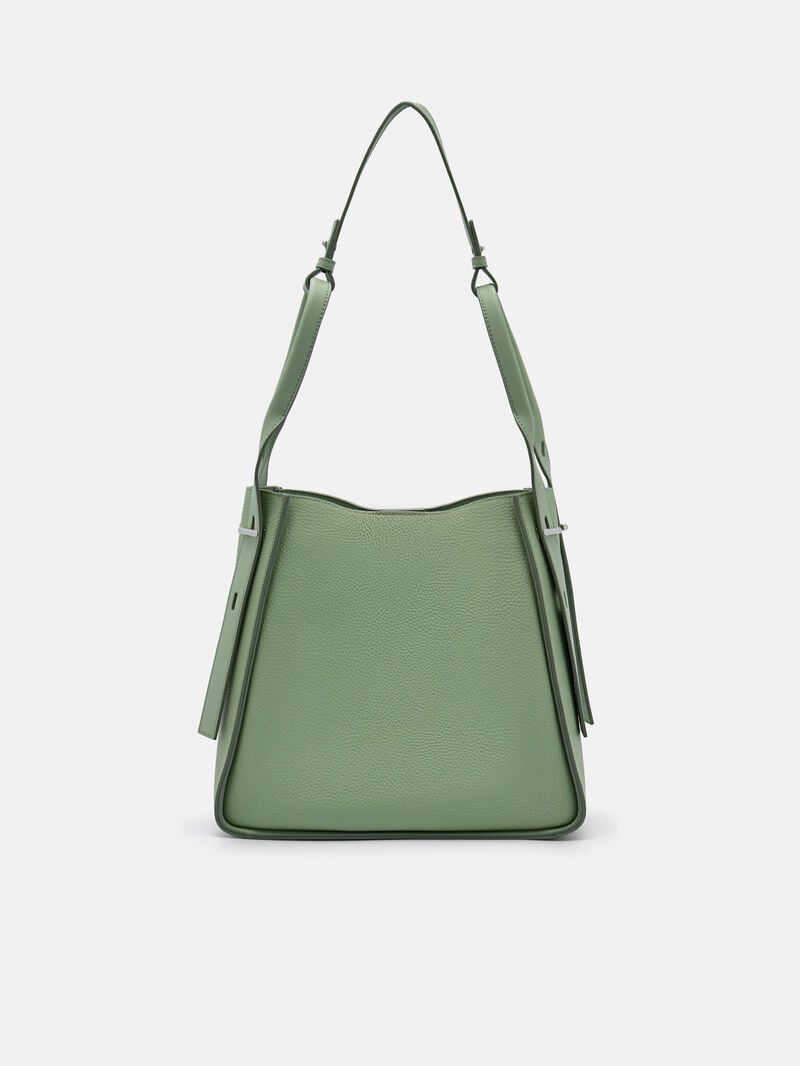 Pedro Demi Leather Bags Women Hobos Green | Q9Q-1266