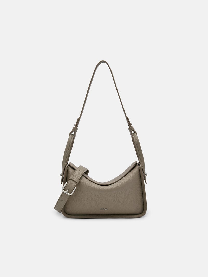 Pedro Demi Leather Bags Women Shoulder Bags Taupe | Q9Q-1264