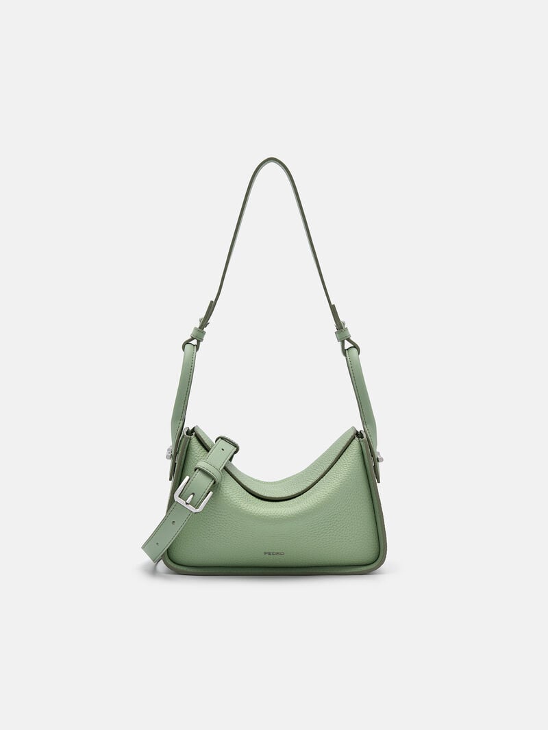 Pedro Demi Leather Bags Women Shoulder Bags Green | Q9Q-1262