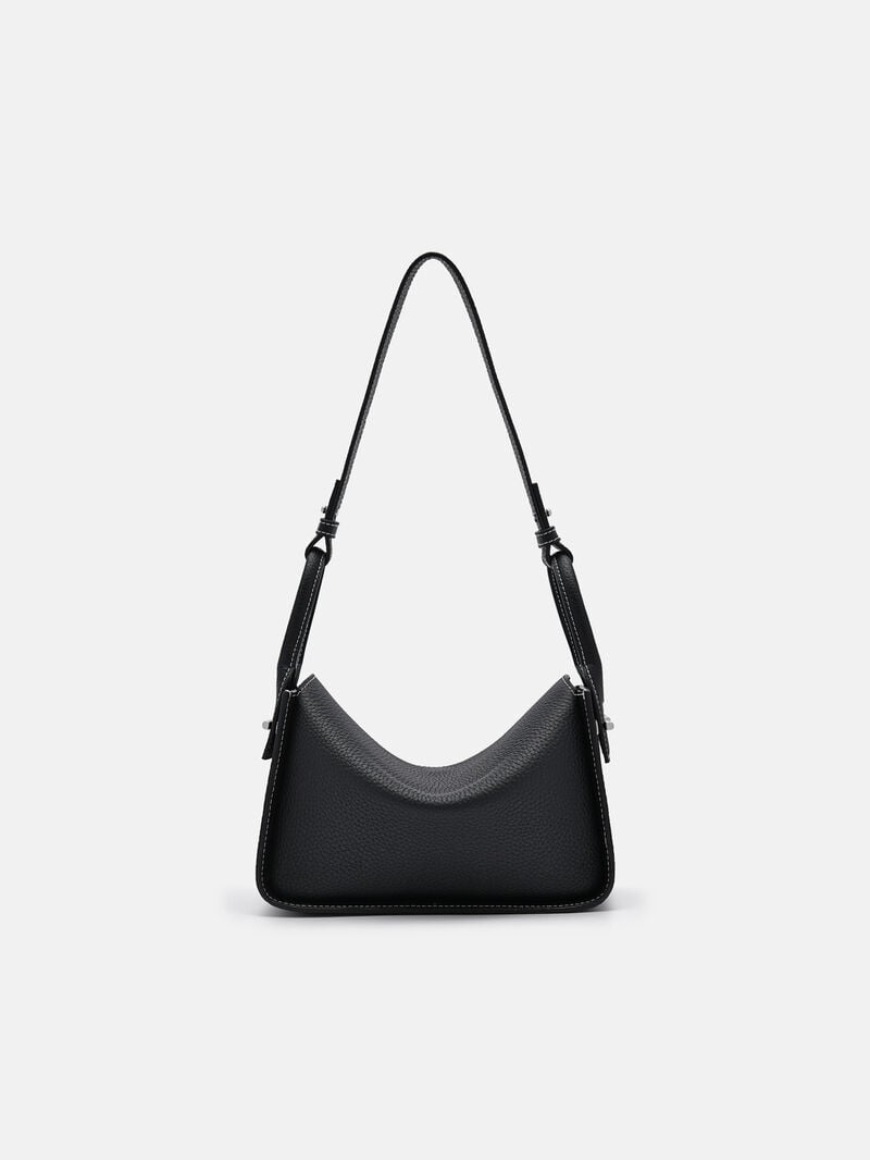 Pedro Demi Leather Bags Women Shoulder Bags Black | Q9Q-1261