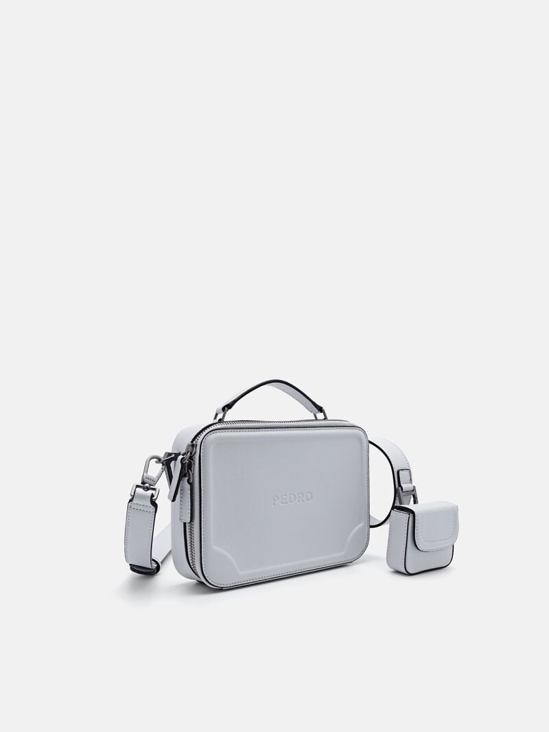 Pedro Drew Bags Men Sling Bags Light Grey | Q9Q-1256