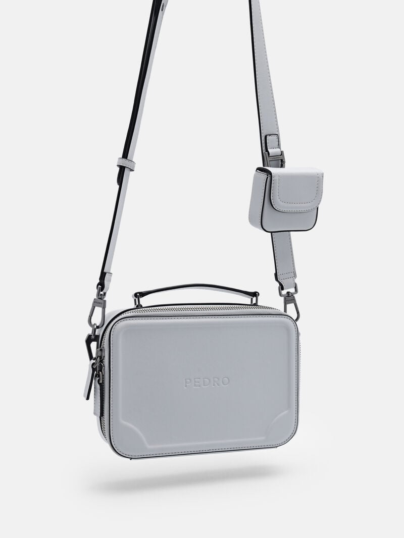 Pedro Drew Bags Men Sling Bags Light Grey | Q9Q-1256
