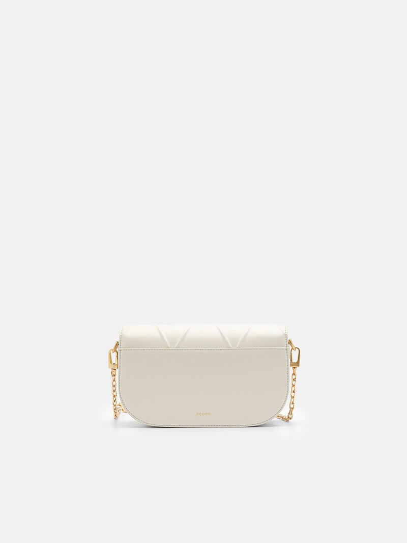 Pedro Effie Bags Women Shoulder Bags Chalk | Q9Q-2652
