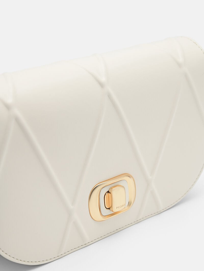 Pedro Effie Bags Women Shoulder Bags Chalk | Q9Q-2652