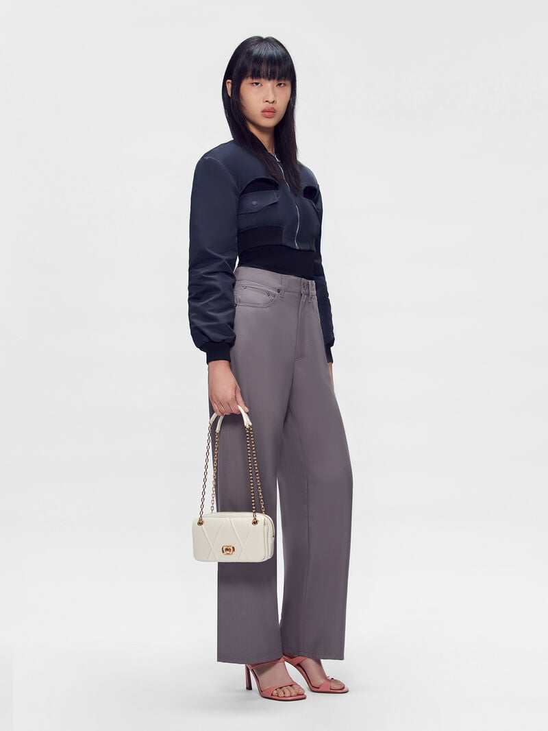 Pedro Effie Mini Bags Women Shoulder Bags Chalk | Q9Q-2648