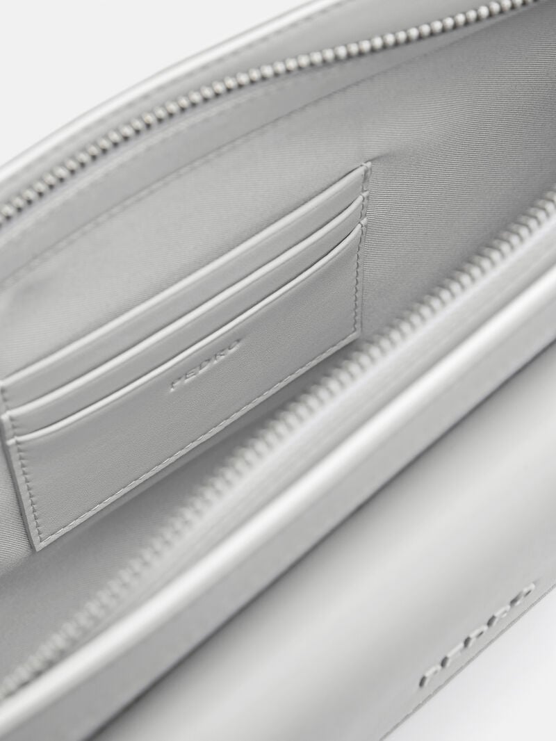 Pedro Evans Bags Men Portfolio Light Grey | Q9Q-1254