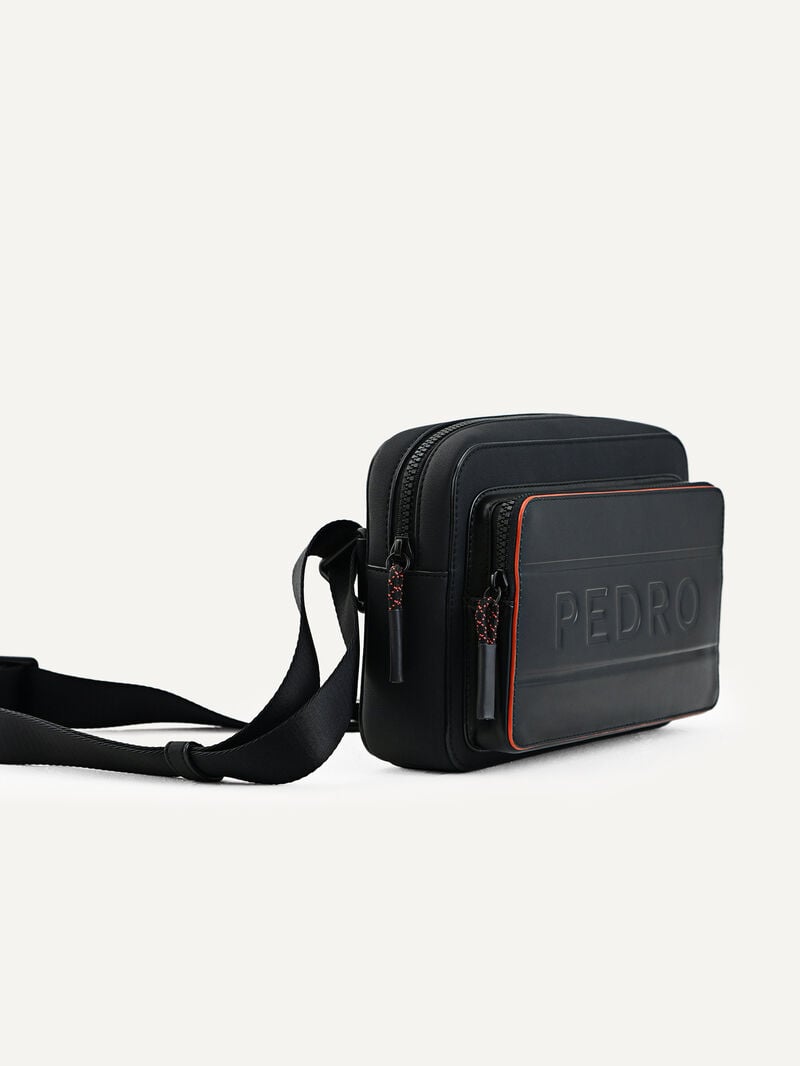 Pedro Flynn Casual Bags Men Sling Bags Black | Q9Q-1241