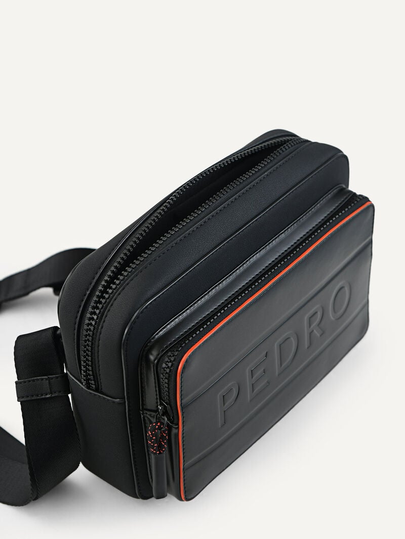 Pedro Flynn Casual Bags Men Sling Bags Black | Q9Q-1241