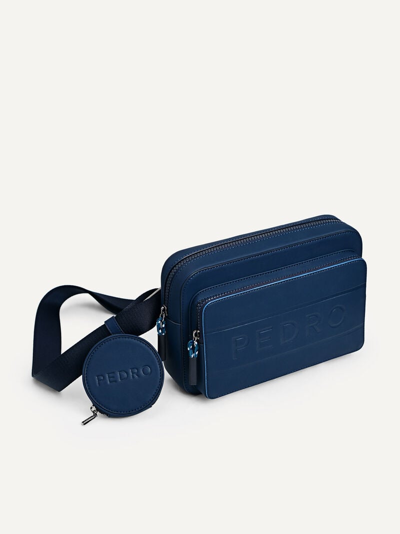 Pedro Flynn Casual Bags Men Sling Bags Navy | Q9Q-1242