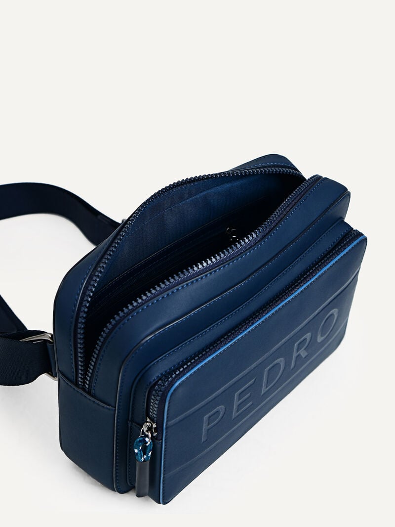 Pedro Flynn Casual Bags Men Sling Bags Navy | Q9Q-1242