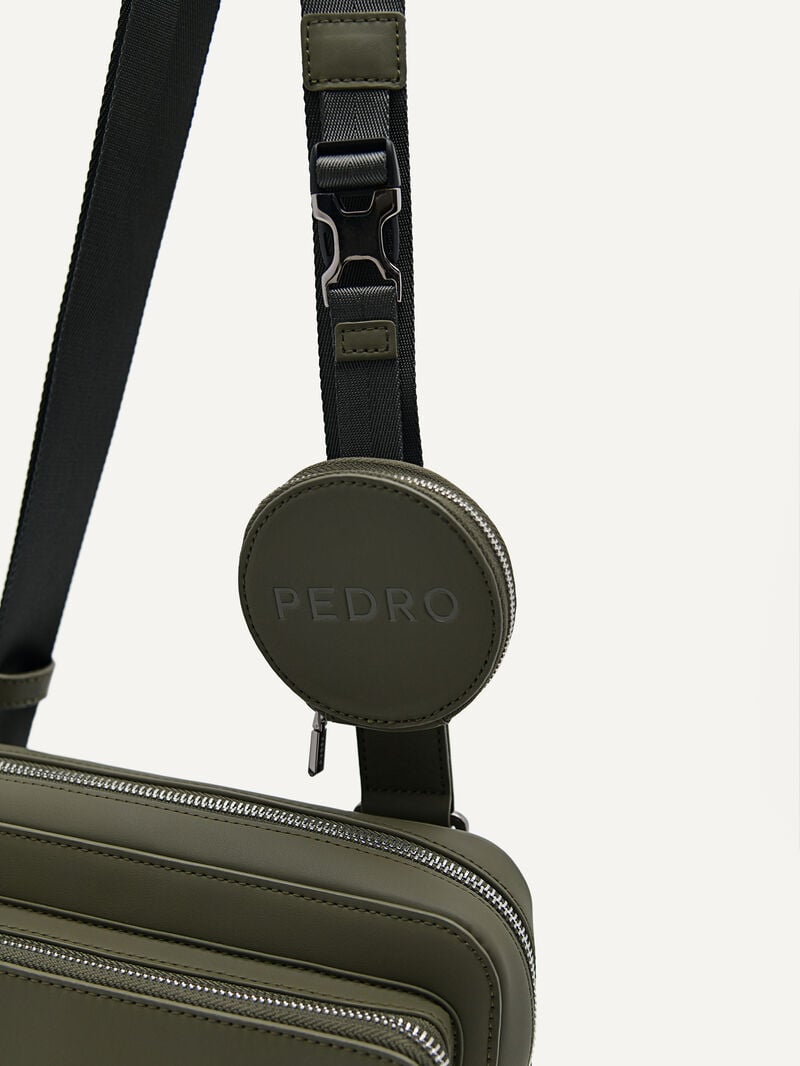 Pedro Flynn Casual Sling Bags Men Small Bags Military Green | Q9Q-1240
