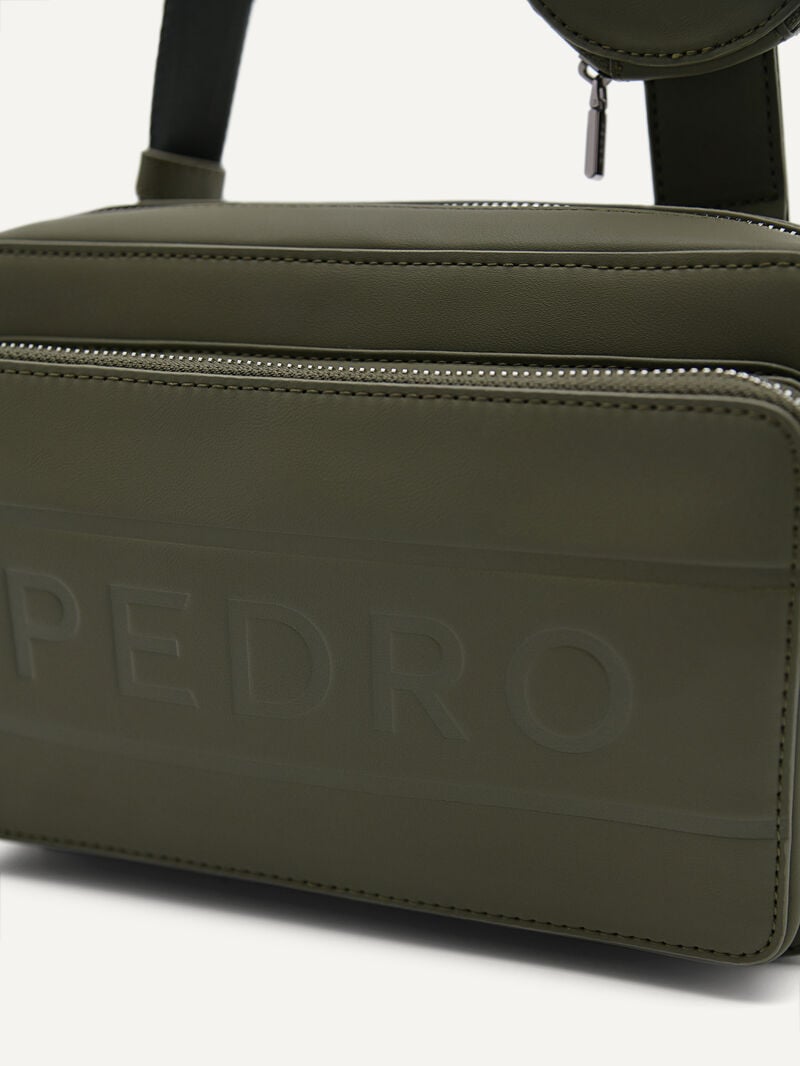 Pedro Flynn Casual Sling Bags Men Small Bags Military Green | Q9Q-1240