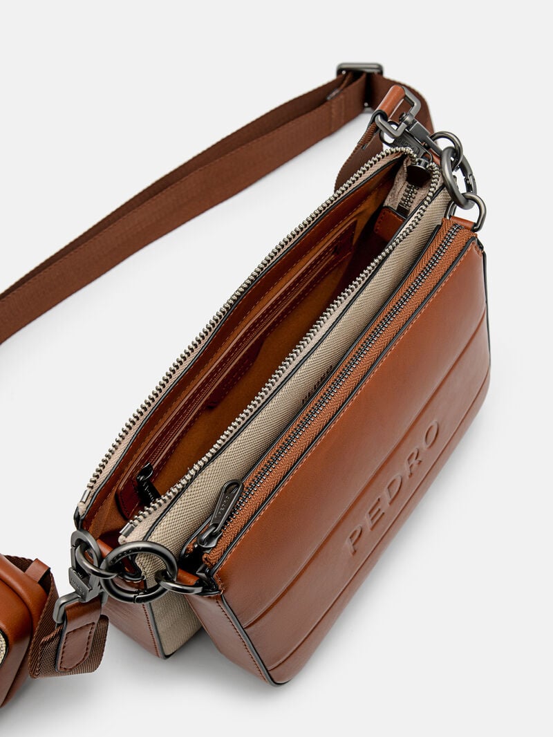 Pedro Frank Bags Men Sling Bags Brown | Q9Q-1239