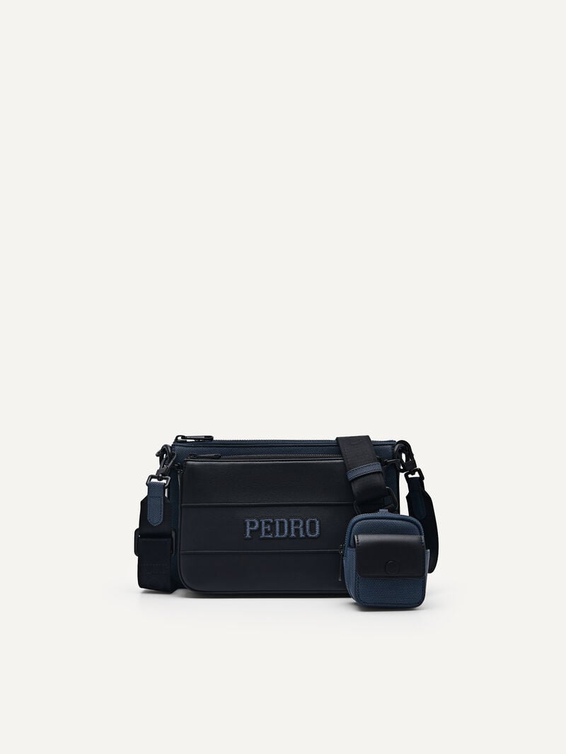 Pedro Frank Bags Men Sling Bags Navy | Q9Q-1238